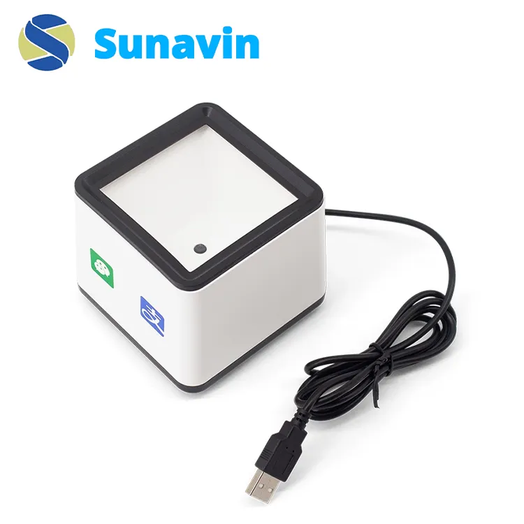 ماسح الباركود السلكي ثنائي الأبعاد ثنائي الأبعاد QR ماسح الباركود السلكي SV-5003D USB - 02