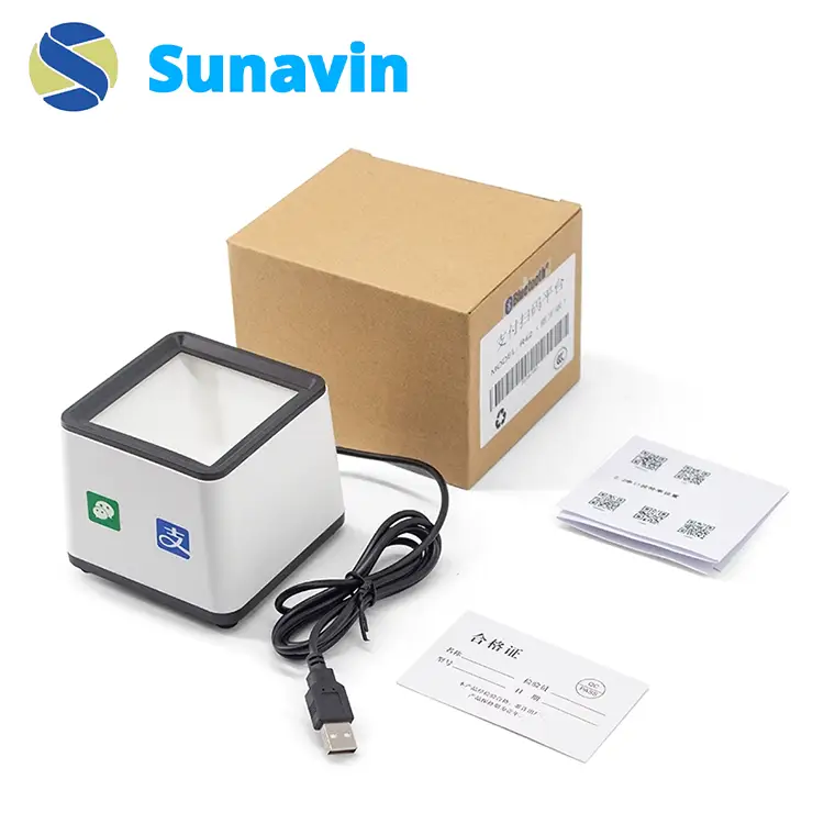 ماسح الباركود السلكي ثنائي الأبعاد ثنائي الأبعاد QR ماسح الباركود السلكي SV-5003D USB - 03