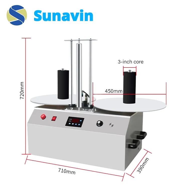 آلة إعادة لف الملصقات الذكية SV-R350 ODM OEM ODM مع وظيفة العد-04