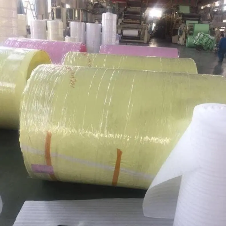 rolos jumbo de papel térmico colorido