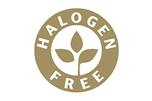 Icône de certification sans halogène
